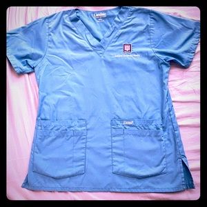 IU Health Scrub Top PCA tech size small
